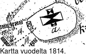 Kartta vuodelta 1814.